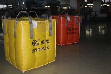 2205 Lbs FIBC Bulk Bag Flexible Container Bag Innovative Tubular Body Design