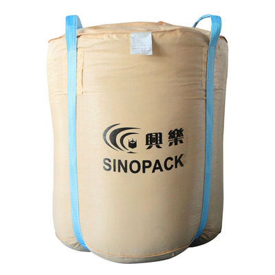 kopen Beige Circular 1 ton Food Grade FIBC met twee handelingen UV behandeld online manufacture