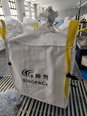 kopen Goed koudebestand 1500 kg PP Jumbo Fibc 4 Loops Un gecertificeerde bulkzakken voor zwaar bulkvervoer online manufacture