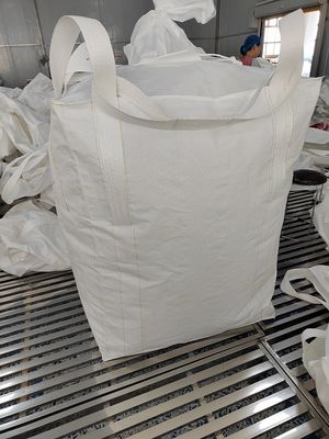 kopen 100% maagdelijk polypropyleen van voedselkwaliteit FIBC ontworpen met 6 opheflussen en Duffle Top optie online manufacture